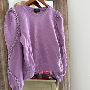 generation love lavender sweatshirt xs